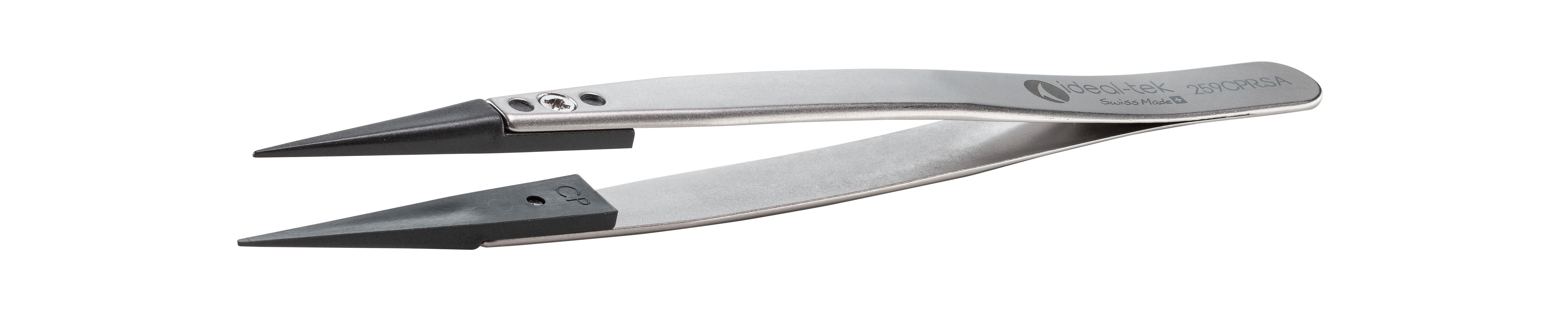 259CPR.SA.1 - Plastic Replaceable Tip Tweezers | Ideal-tek